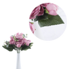 Ramo de flores de seda artificial de peonías y rosas - Ozayti