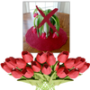 Flor de tulipán artificial (10 uds.) - Ozayti