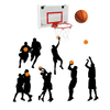 Juego de mini aros de baloncesto - Ozayti