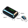 Auriculares Bluetooth con caja de baterías de carga - Ozayti