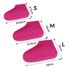 1 Par de fundas de silicona impermeables para zapatos - Ozayti