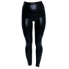 Pantalones de cintura alta de piel sintética - Ozayti
