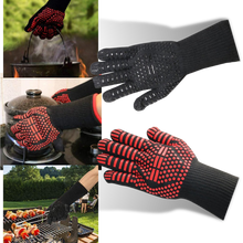 Cargar imagen en el visor de la galería, Guantes de barbacoa resistentes al calor (1 par) - Ozayti
