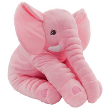 Cargar imagen en el visor de la galería, Almohada grande de peluche de bebé elefante - Ozayti
