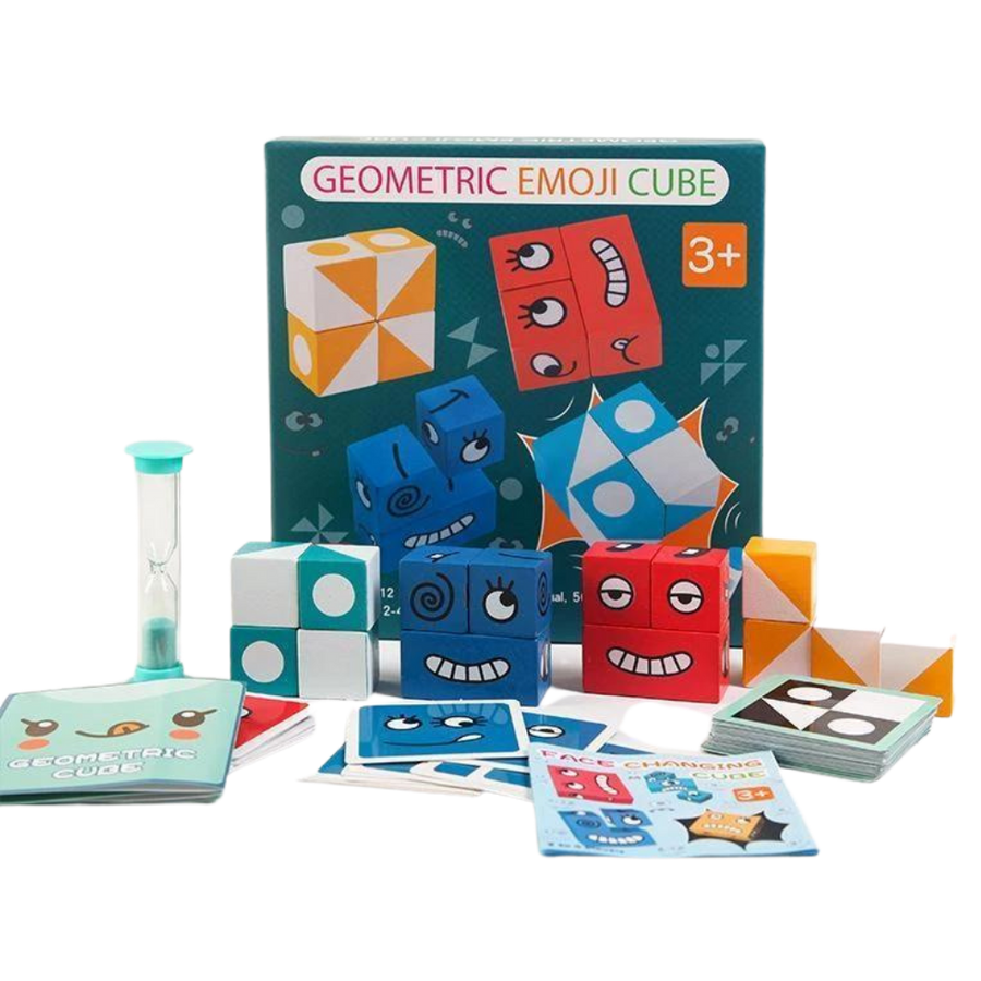 Juego Montessori Magic Cube Emoji - Ozayti