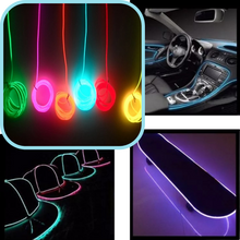 Cargar imagen en el visor de la galería, Cable de LEDs de neón de colores - Ozayti
