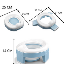 Cargar imagen en el visor de la galería, Orinal plegable 3 en 1 para niños
