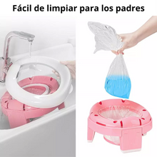 Cargar imagen en el visor de la galería, Orinal plegable 3 en 1 para niños
