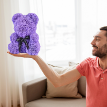 Cargar imagen en el visor de la galería, Oso de peluche de rosas
