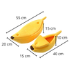 Cama para mascotas en forma de plátano - Ozayti