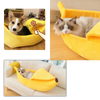 Cama para mascotas en forma de plátano - Ozayti