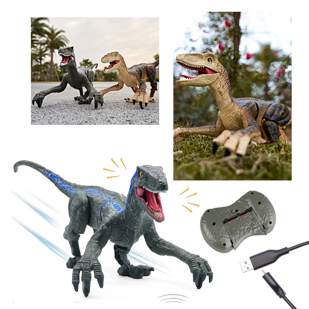 Dinosaurio con cheap mando a distancia