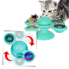 Juguete giratorio para gatos con cepillo - Ozayti