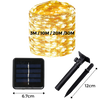 Cadena de luces LED solares - Ozayti