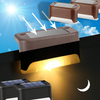 Luces LED solares para los pasos (4pcs) - Ozayti