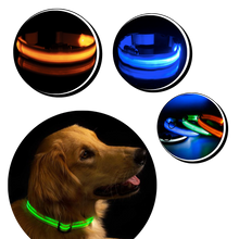 Cargar imagen en el visor de la galería, Collar LED para mascotas recargable USB
